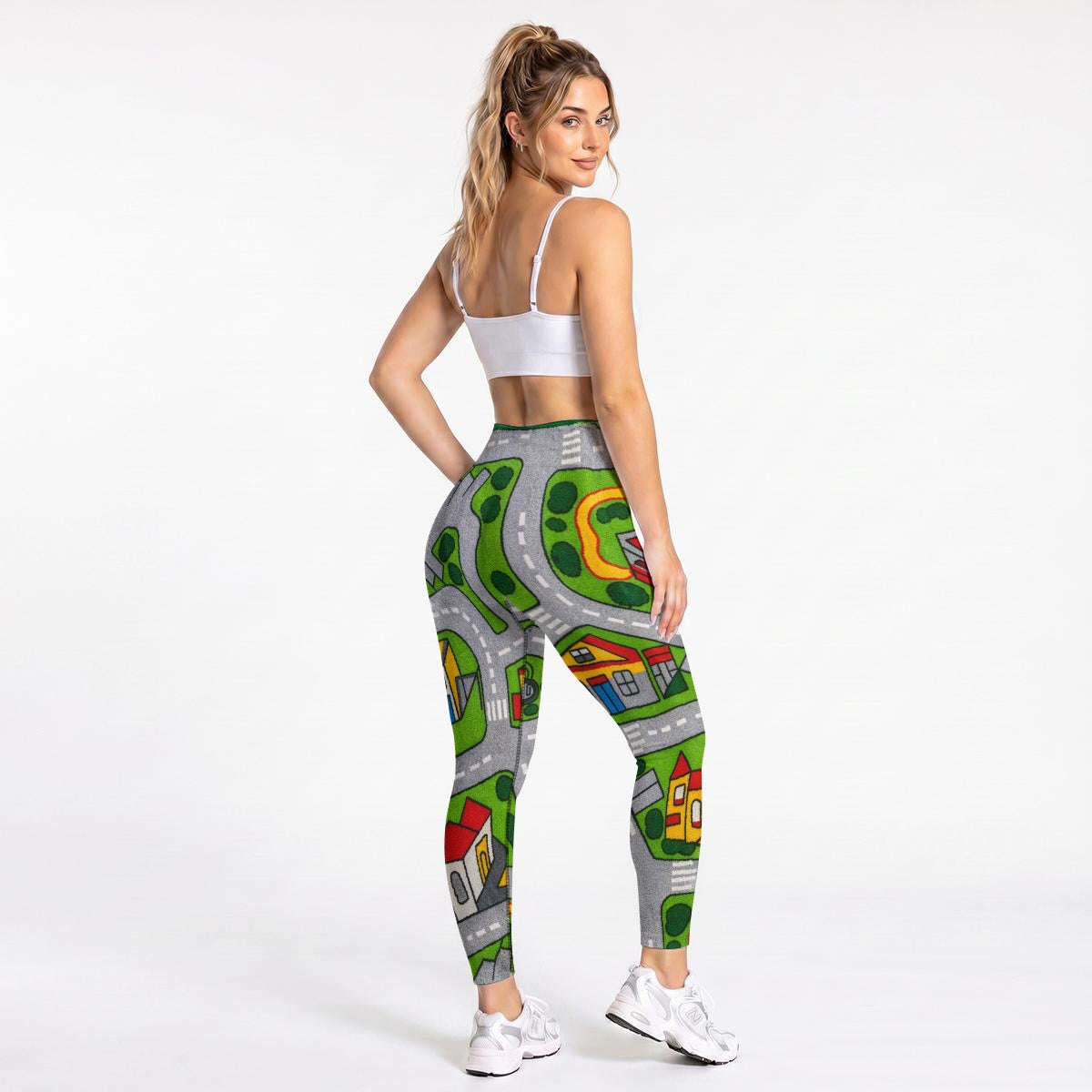 OG Print Women's Seamless High Waisted Butt-Lifting Leggings