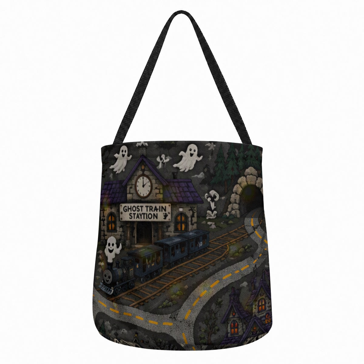 Spooky Season LED-Illuminated Bucket Bag