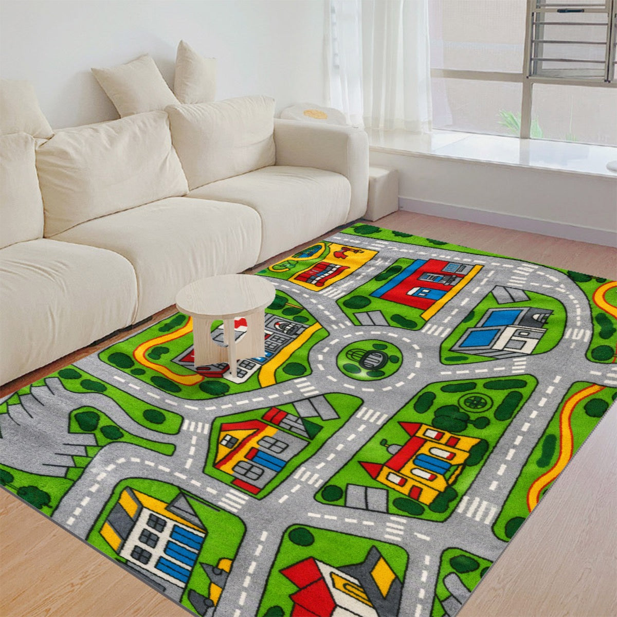Foldable Rectangular Thickened Floor Mat