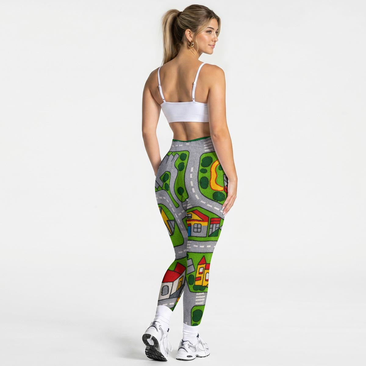 OG Print Women's Seamless High Waisted Butt-Lifting Leggings