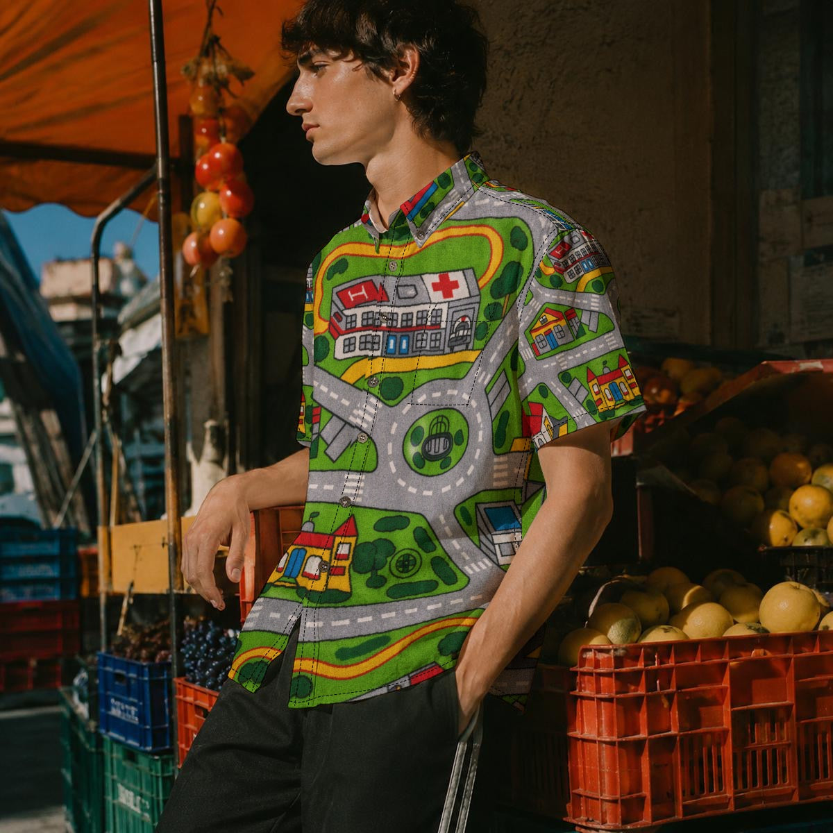 OG Men's Breathable Shirt|140GSM Slub Cotton