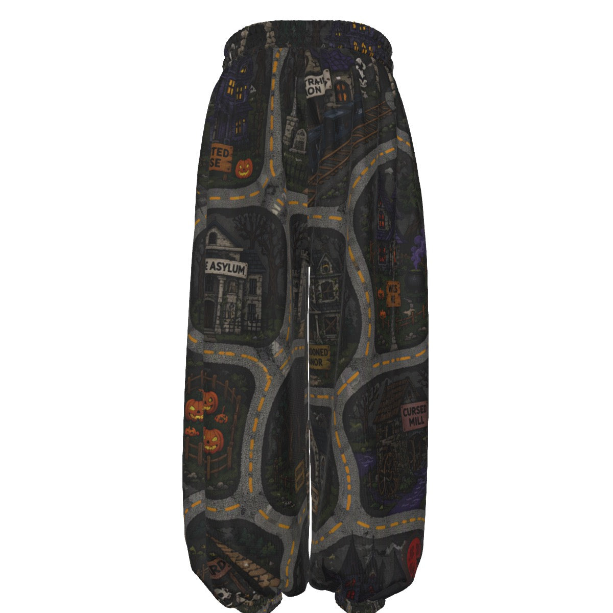 Spooky Season Unisex Lantern Pants