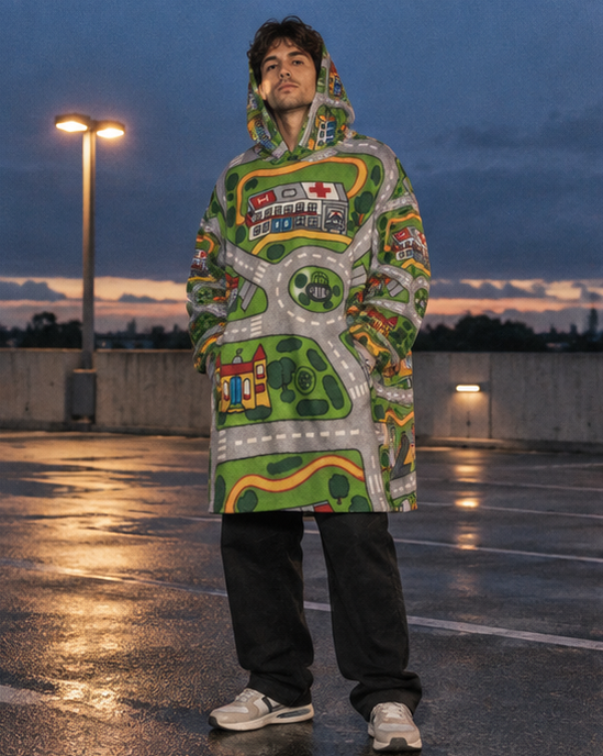Rugg Life Adult Hoodie Blanket