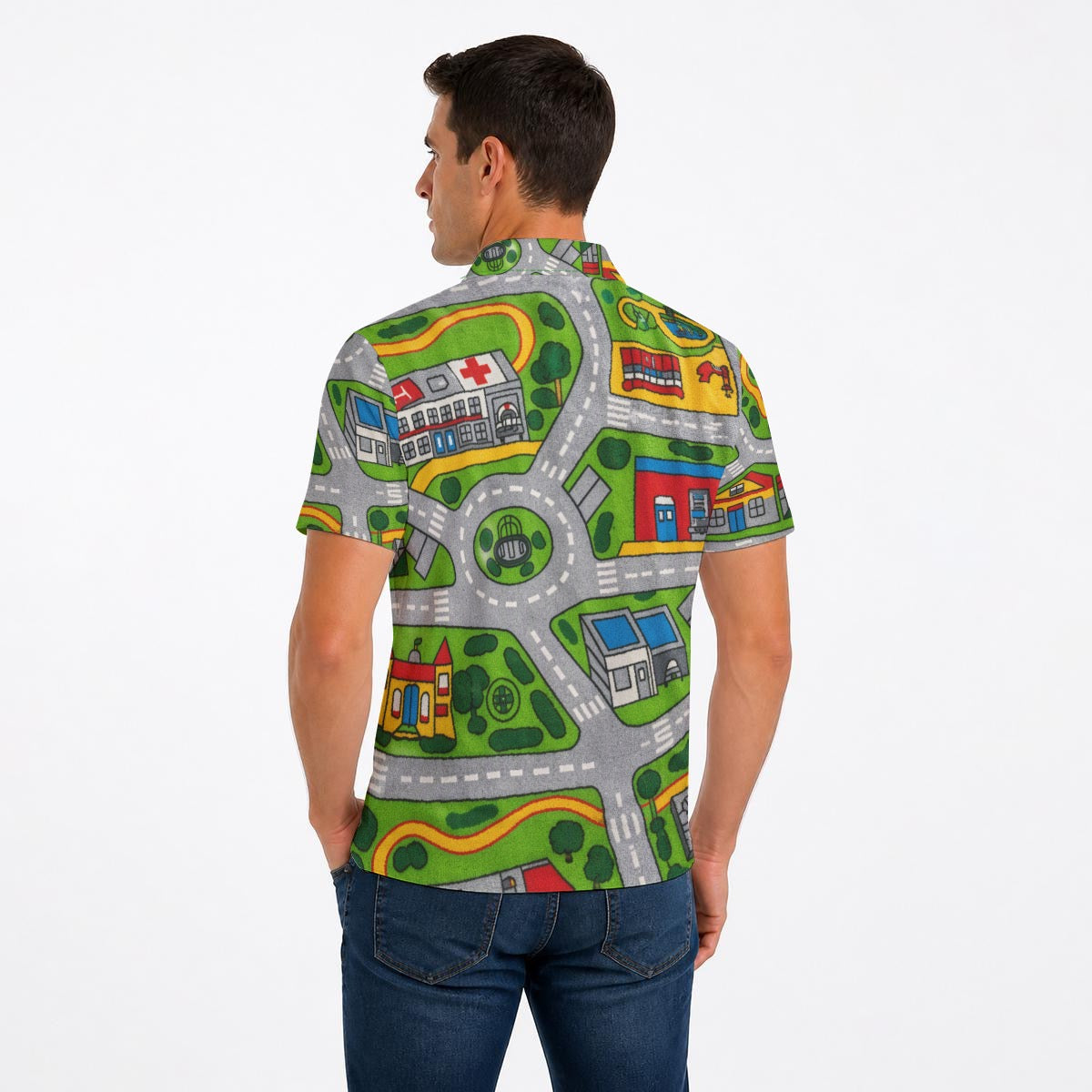 Men‘s Polo Shirt|Bonded Seam