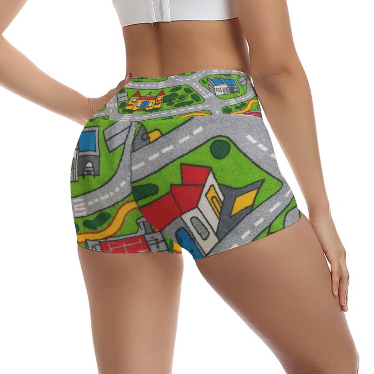 Women's Ultra-Short Yoga Shorts
