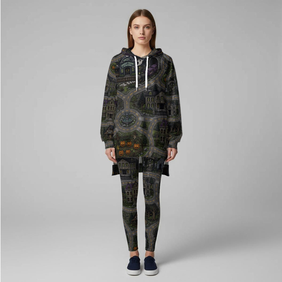 Spooky Season Women's Stretch Hoodie & Leggings Set