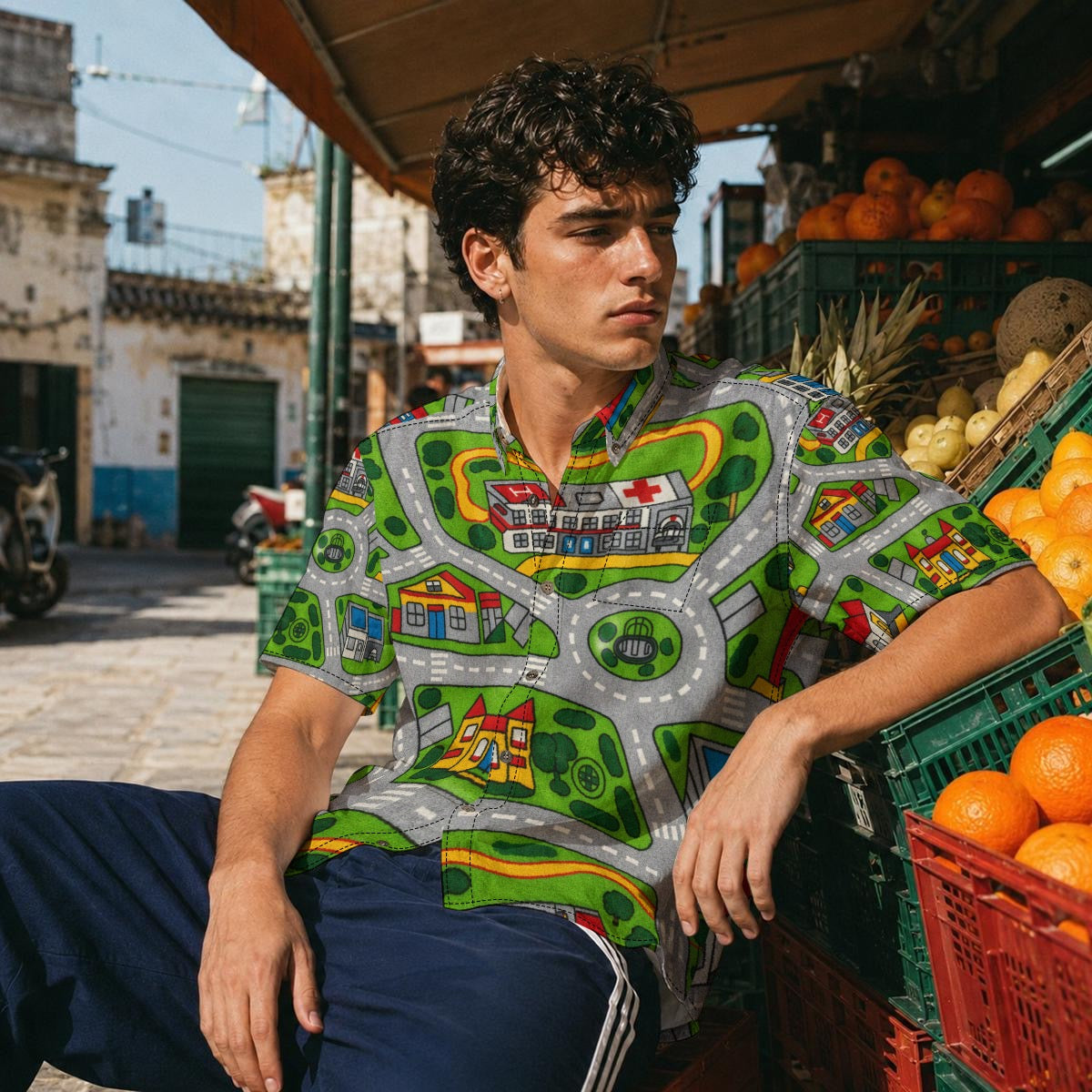 OG Men's Breathable Shirt|140GSM Slub Cotton