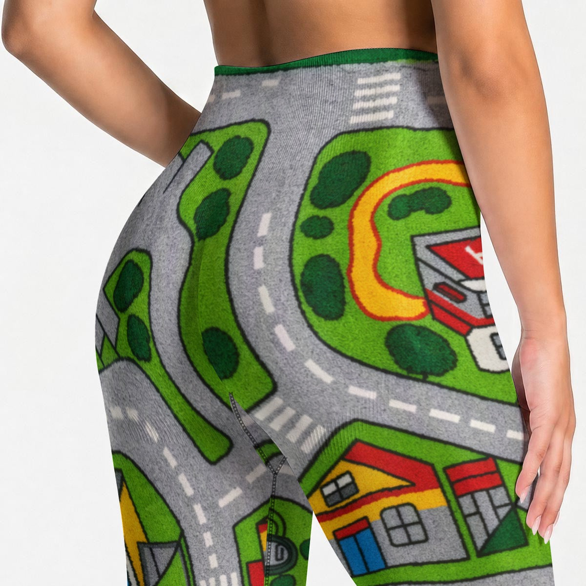 OG Print Women's Seamless High Waisted Butt-Lifting Leggings