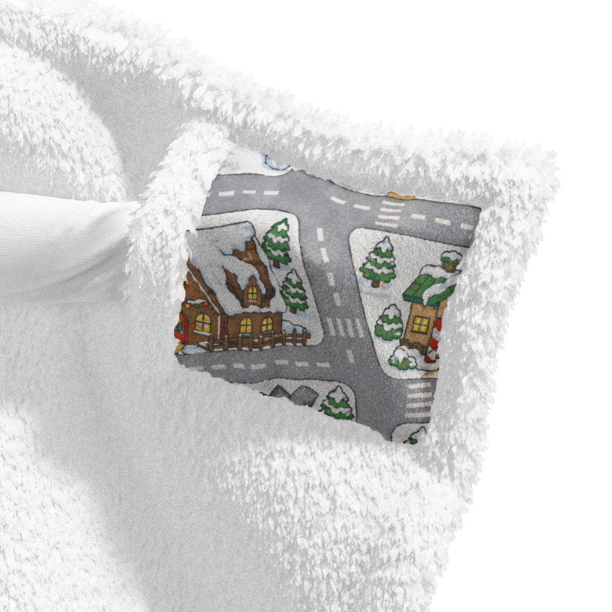 Santas Village Unisex Wearable Hooded Blanket