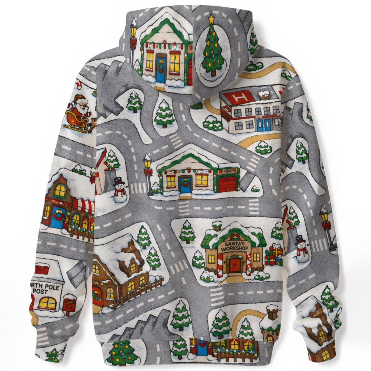 Santas Village Unisex Pullover Hoodie | 310GSM Cotton
